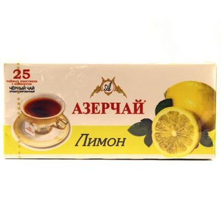Чай Азерчай лимон 25пак.